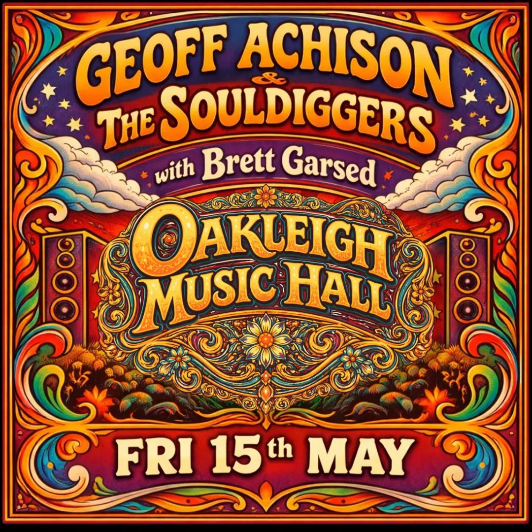 Geoff Achison &amp; The Souldiggers at Oakleigh Music Hall