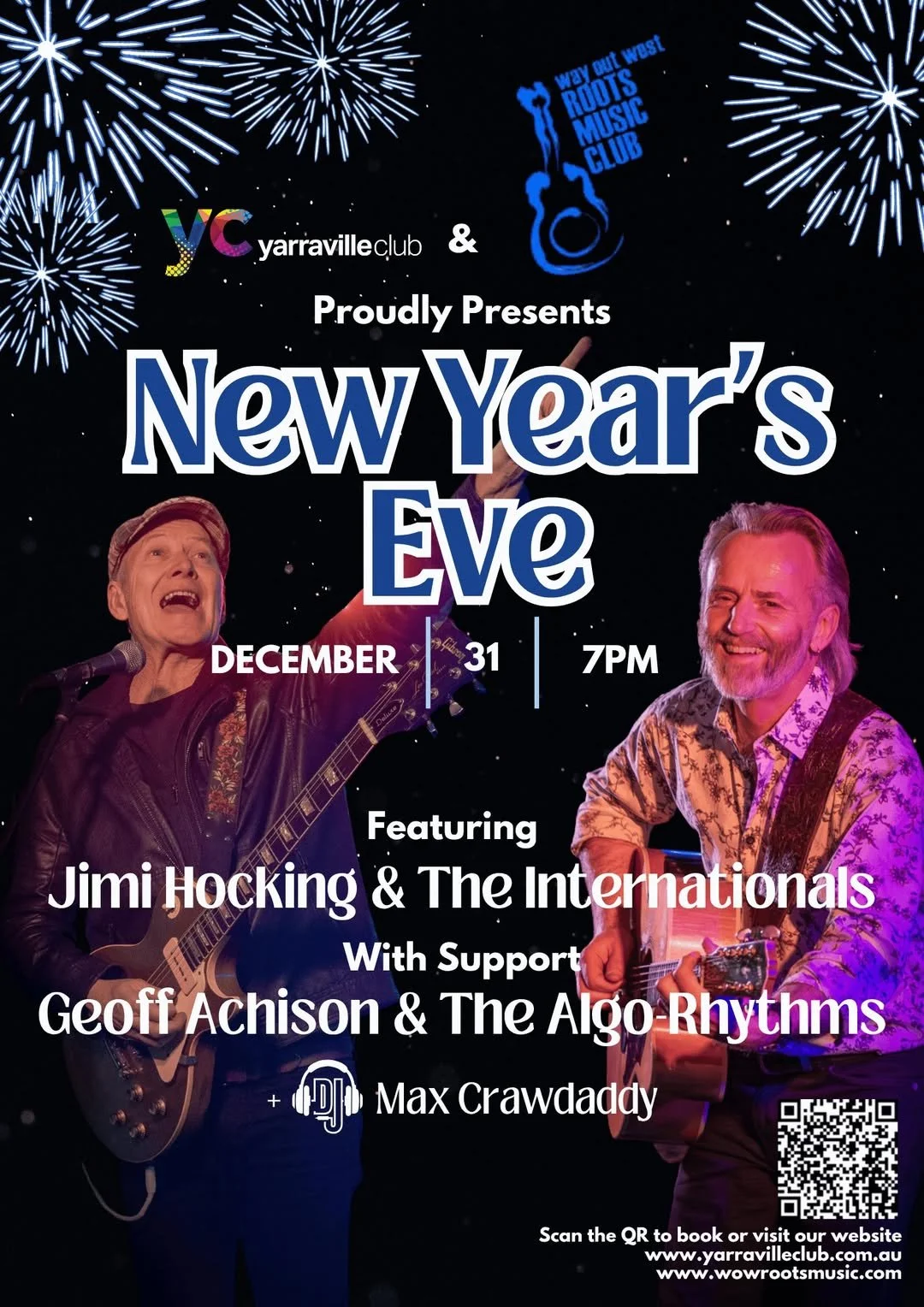 WOW's New Year's Eve at Yarraville Club