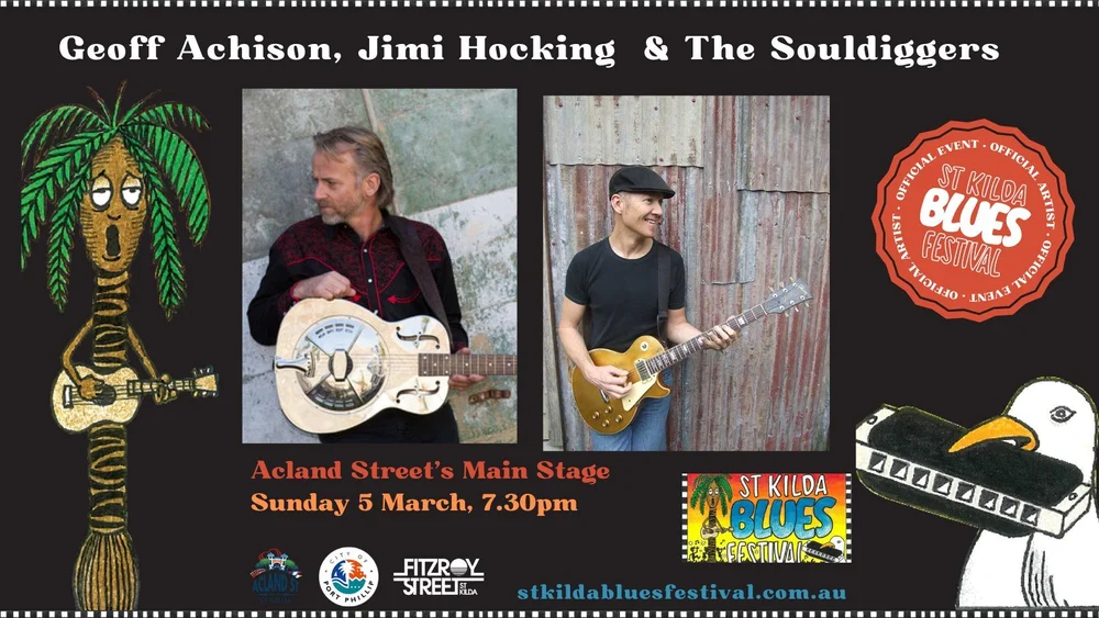 St Kilda Blues Festival — Geoff Achison