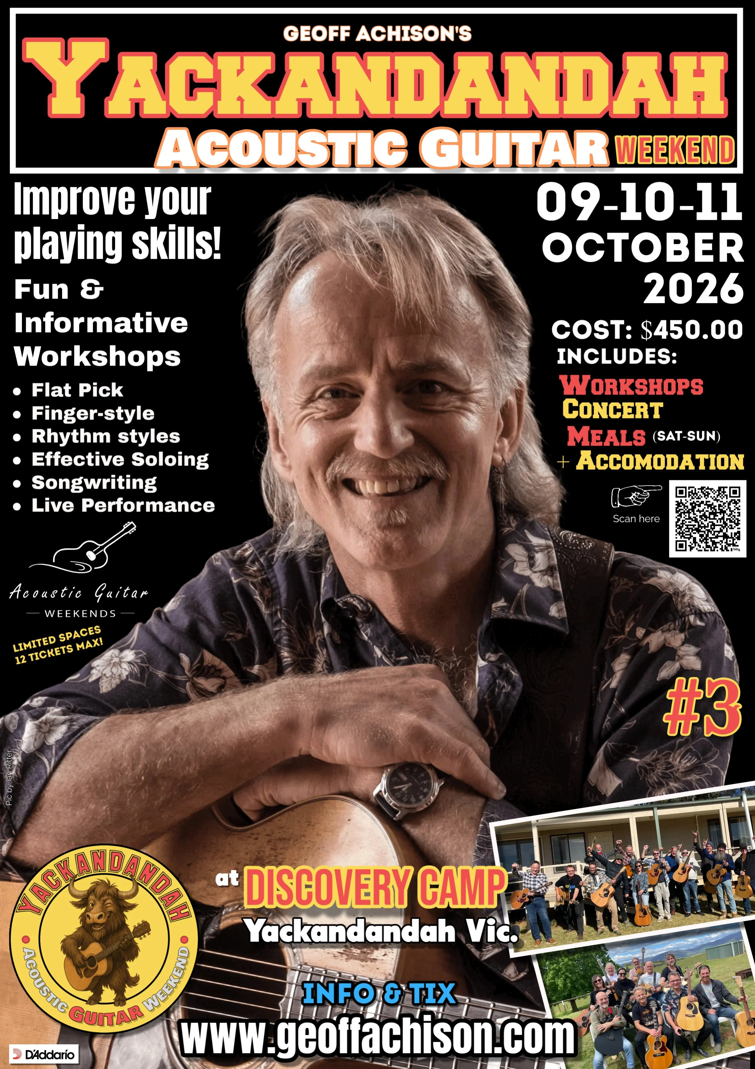 Yackandandah Acoustic Guitar Weekend