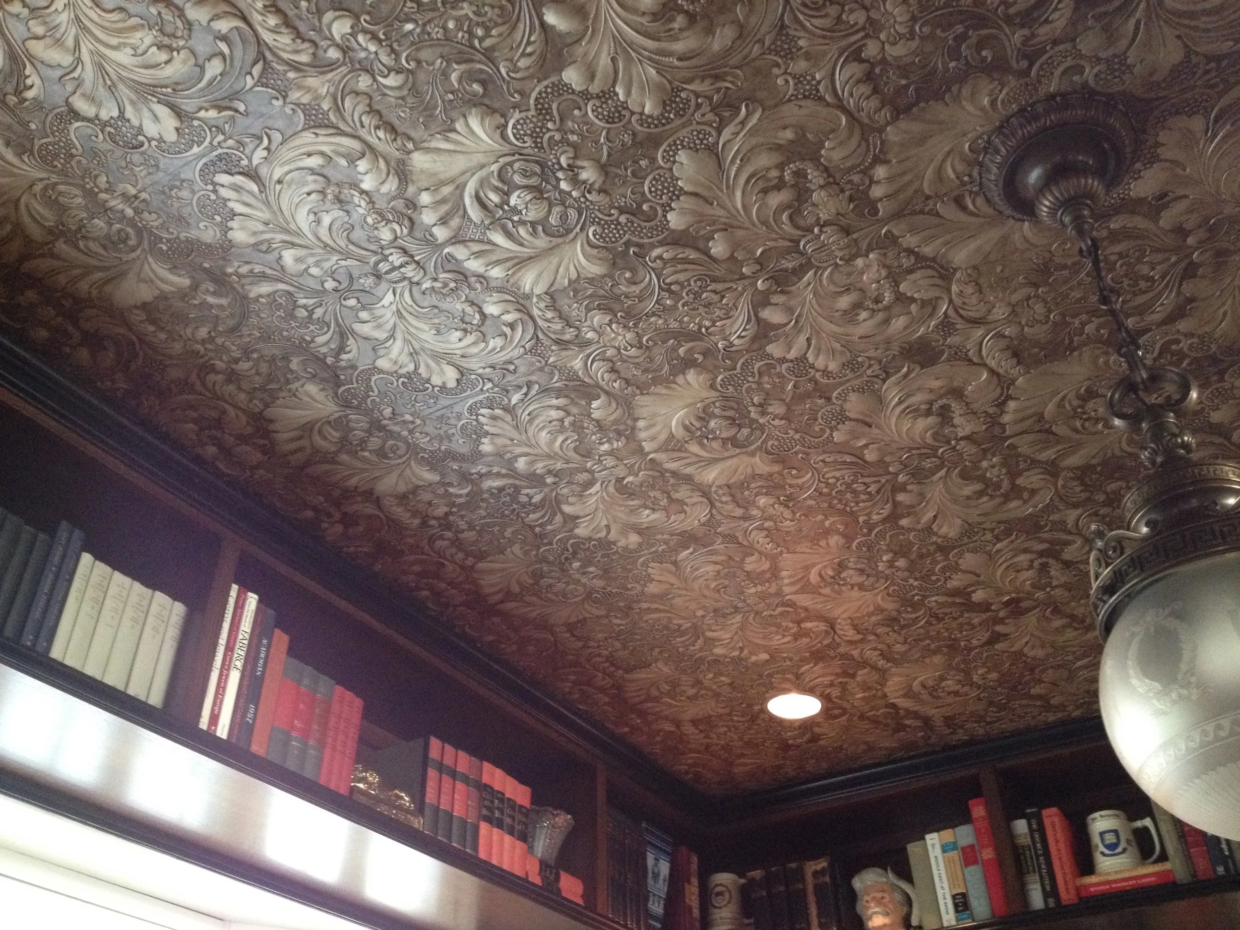 Lincrusta Ceiling finish