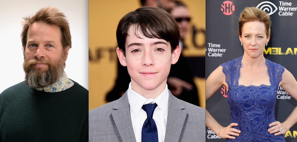 From right to left, James Le Gros (CERTAIN WOMEN), Nolan Lyons (BOARDWALK EMPIRE), and Amy Hargreaves (13 REASONS WHY)