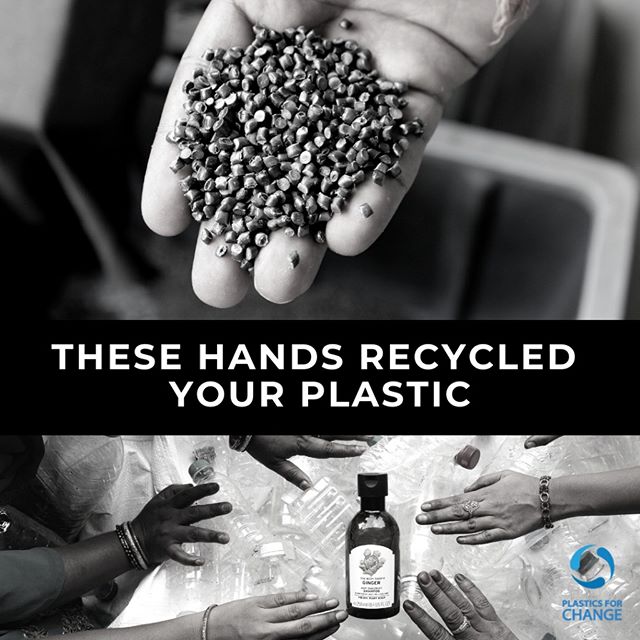 今天你使用你的手吗?在印度,waste-pickers每天收集废弃的塑料。开云体育开户一个开云体育开户塑料瓶收集的人会穿过一个循环链。各个接触点之后,它可能会在洗发水bottl身体商店