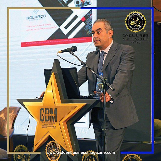 Our MD @philippebacha as keynote speaker at the @goldenbusinessmagazine event!