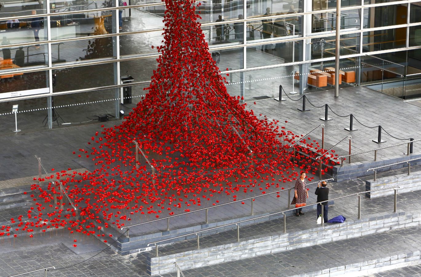 Image credit: Weeping Window at Y Senedd, the National Assembly for Wales in Cardiff Photo credit: Geoff Caddick/PA Wire