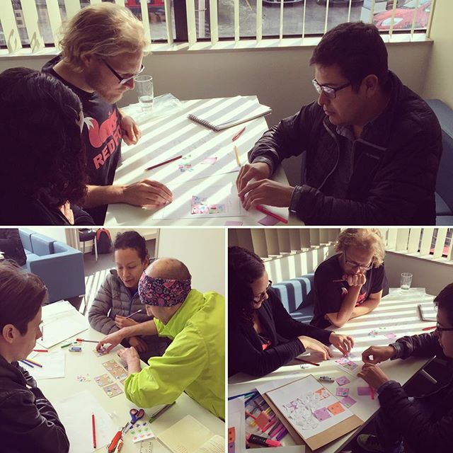 Concepting with the REDFOX team - lots of exciting things in the pipeline! #gamedev #madewithmarmalade #indiedev