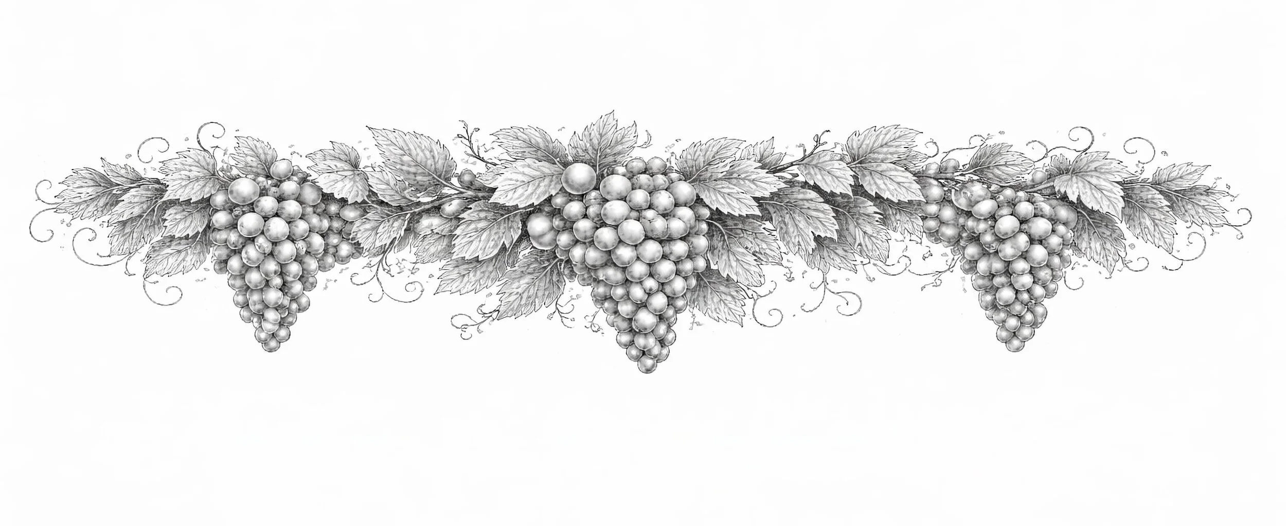 Decoro a festone di viti