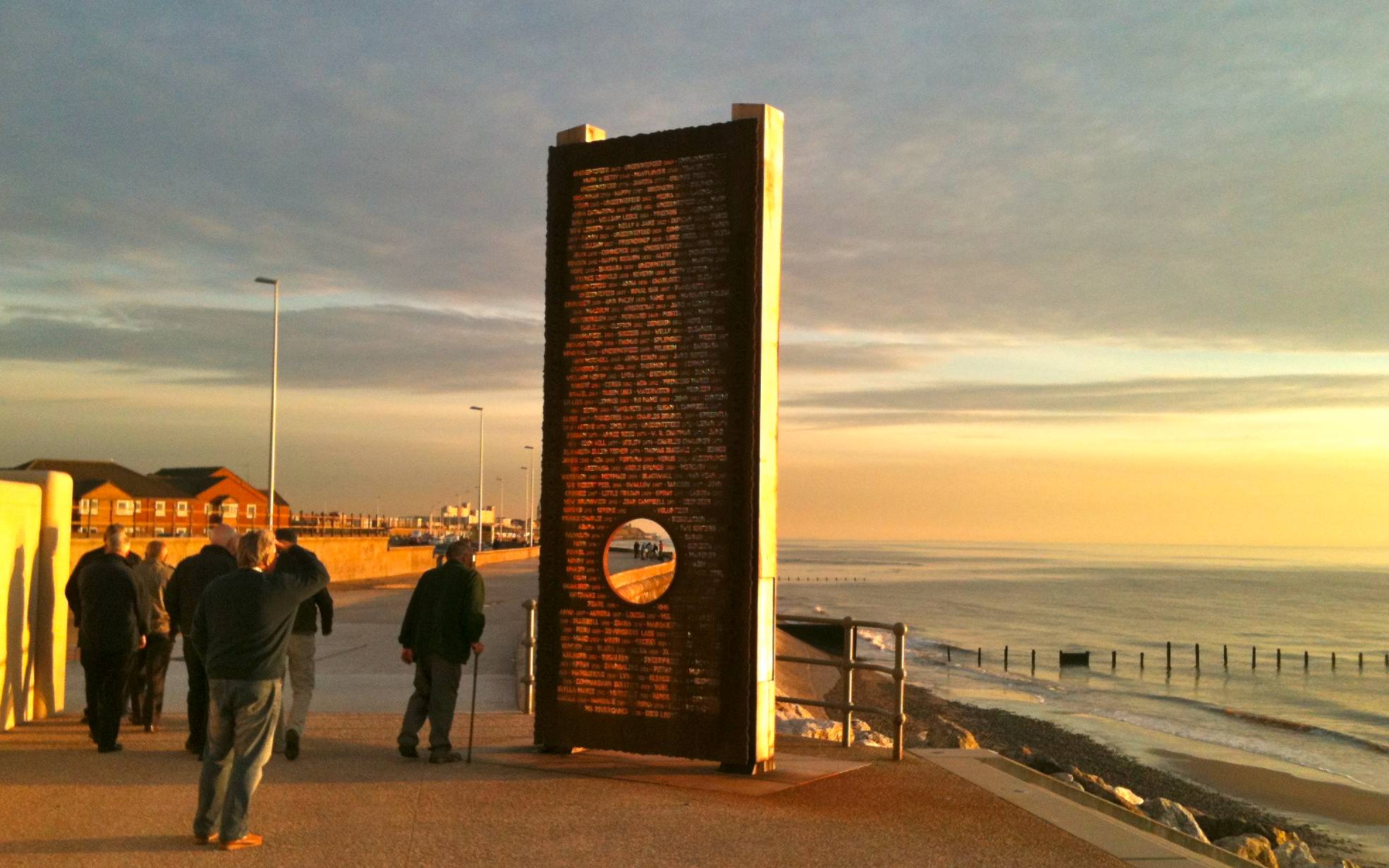 Public Art: Shipwreck Memorial on the Promenade - Visit Cleveleys