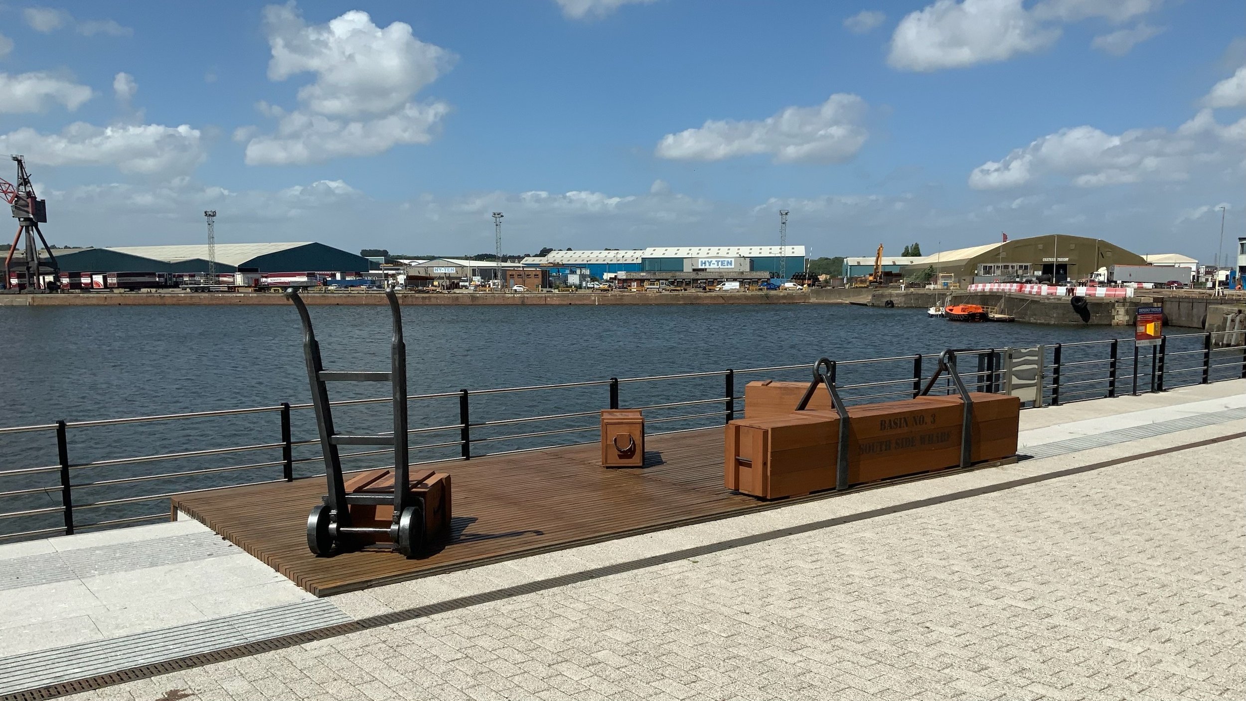 Revisiting the installation of Chatham Water Seats