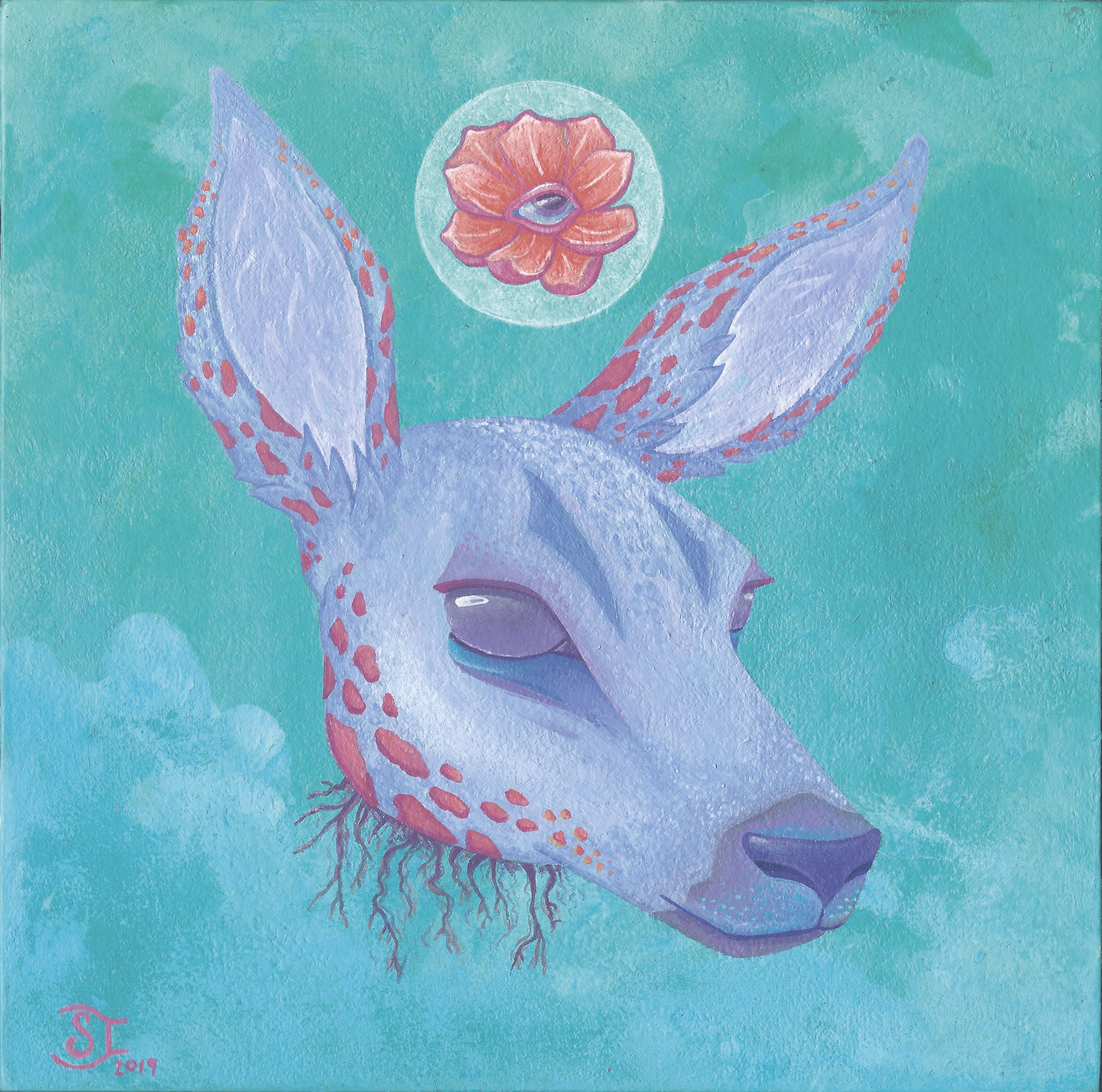 "Cranberry Deer"