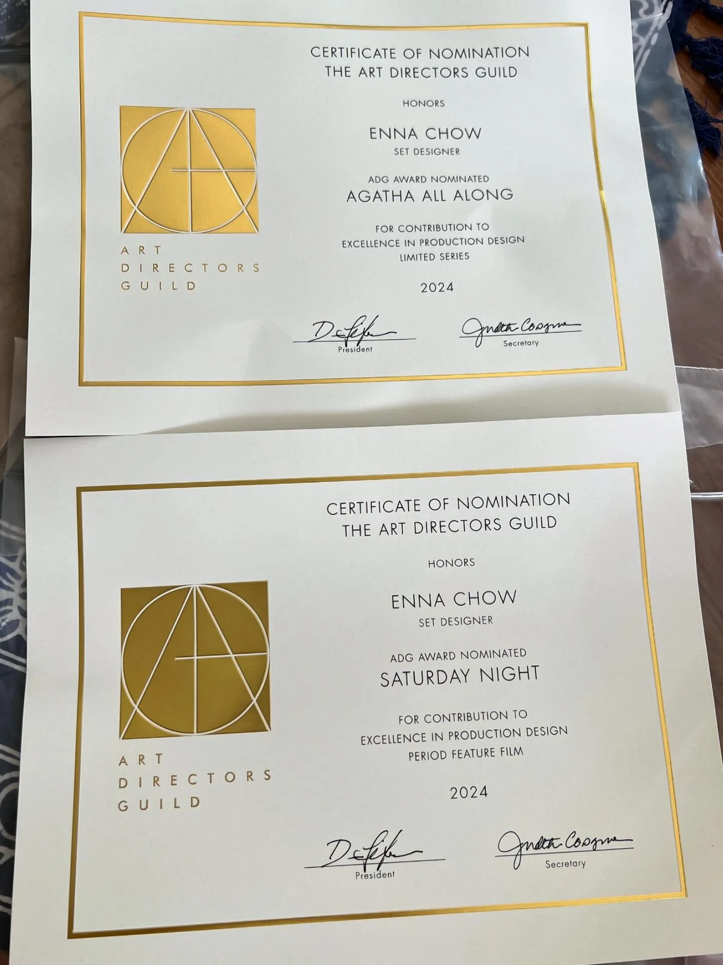 2023 was a great year 🥹 these showing up to remind me to stay grateful and hopeful during these times #drewcrew 
.
#draftsman #setdesign #filmmaker #iatse479 #movienight #marvelstudios #scifi #ironheart #georgia #marvelcomics #credits #autocad #sket