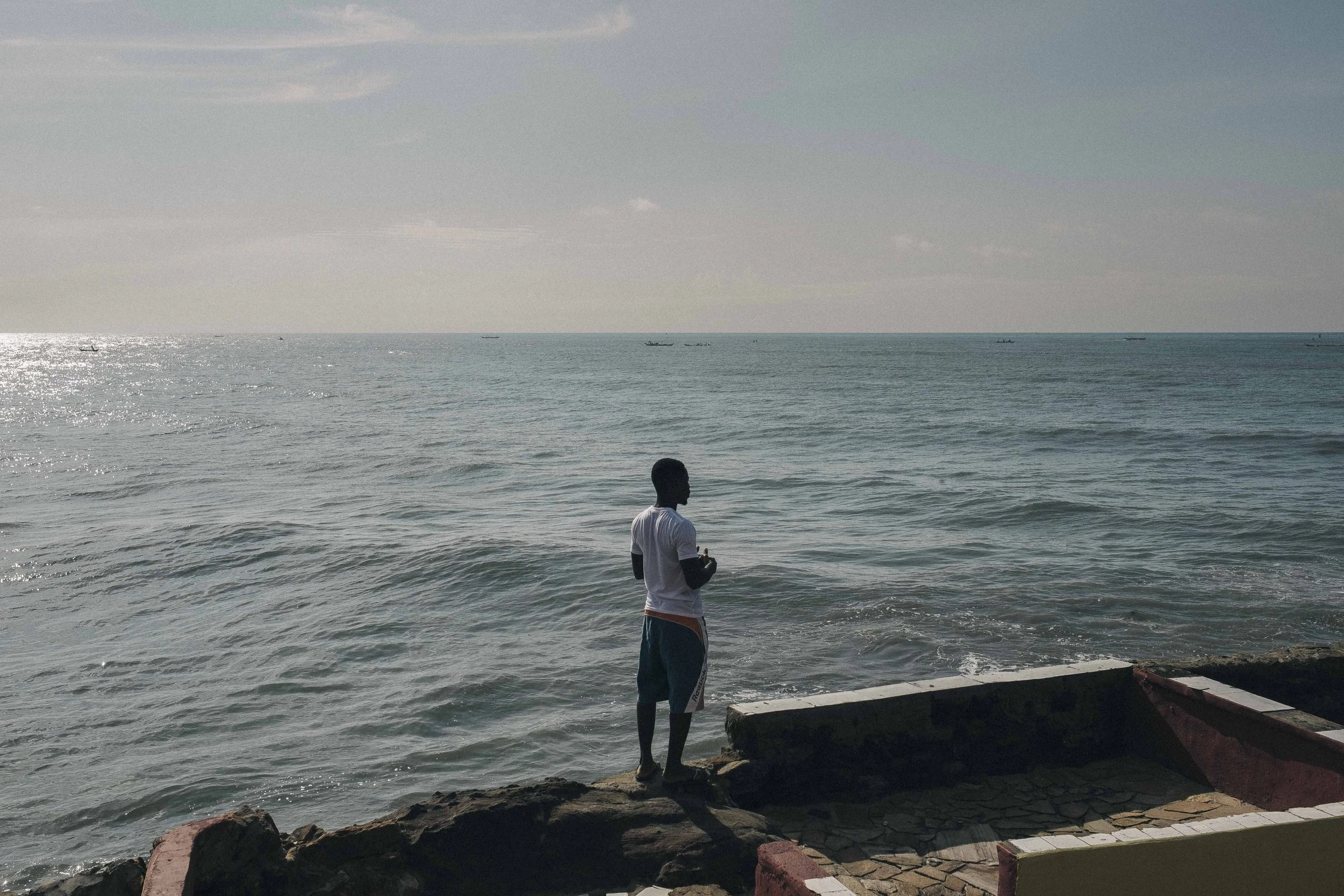 "Chaque jour, 2000 personnes meurent en mer Méditerranée et je fais partie de ces gens qui ne savent pas nager."