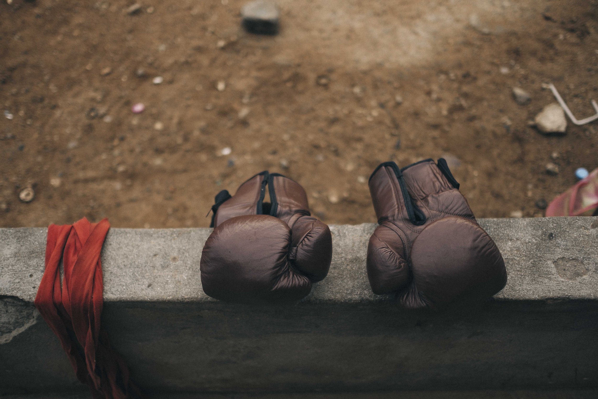 "Mon père m'a dit que je pouvais faire de la boxe, pour voyager à travers le monde et que je pourrais m'en sortir et aider les autres, c'était mon plan."