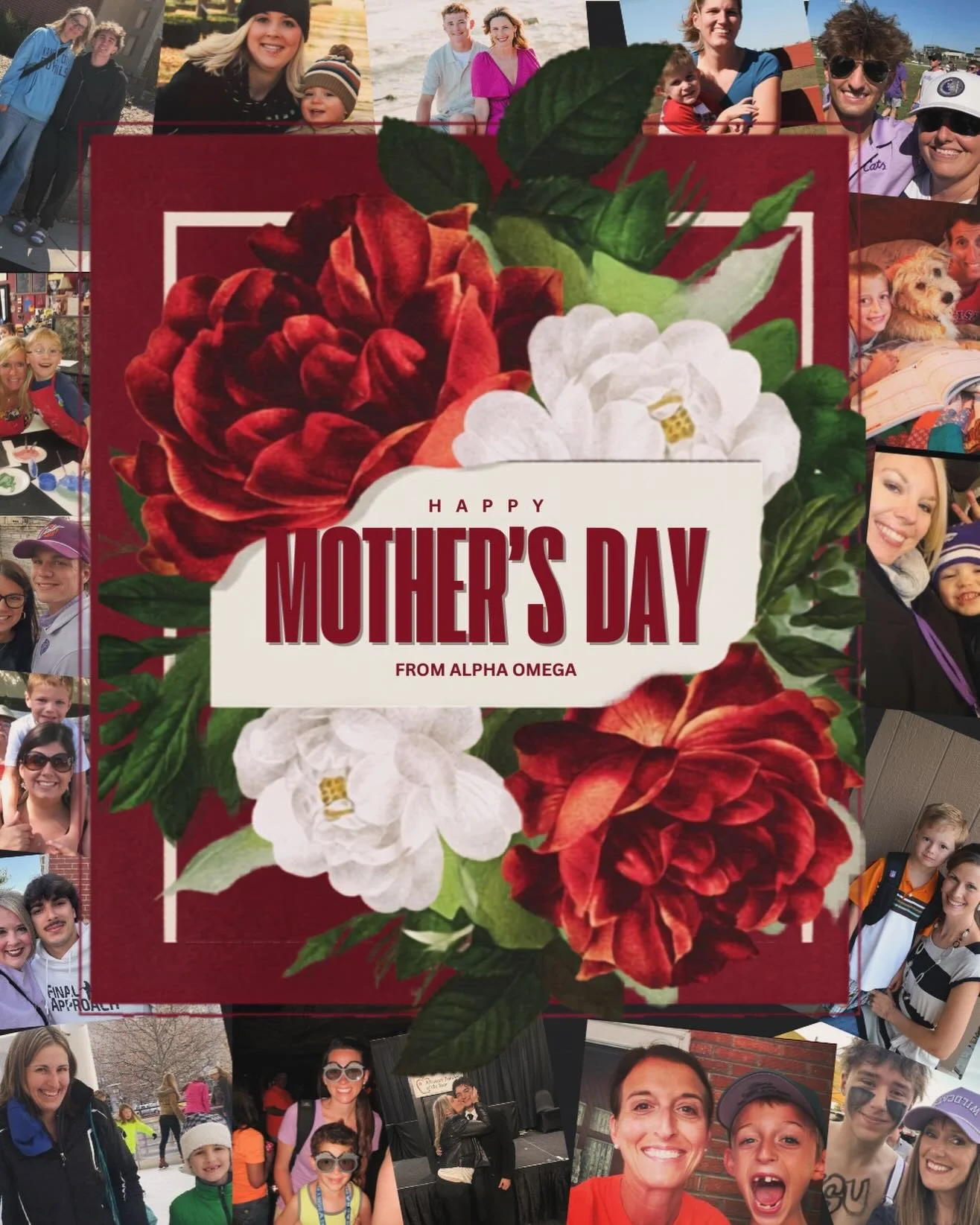 To the women who raised us and the ones who support us every step of the way, grateful for the love, lessons, and the endless support. Happy Mother&rsquo;s Day from Alpha Omega &hearts;️