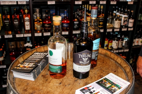 We finished up with a whiskey tasting with the lovely staff in The Celtic Whiskey Shop on Dawson Street. We were aglow with food and drink heading off into the afternoon.