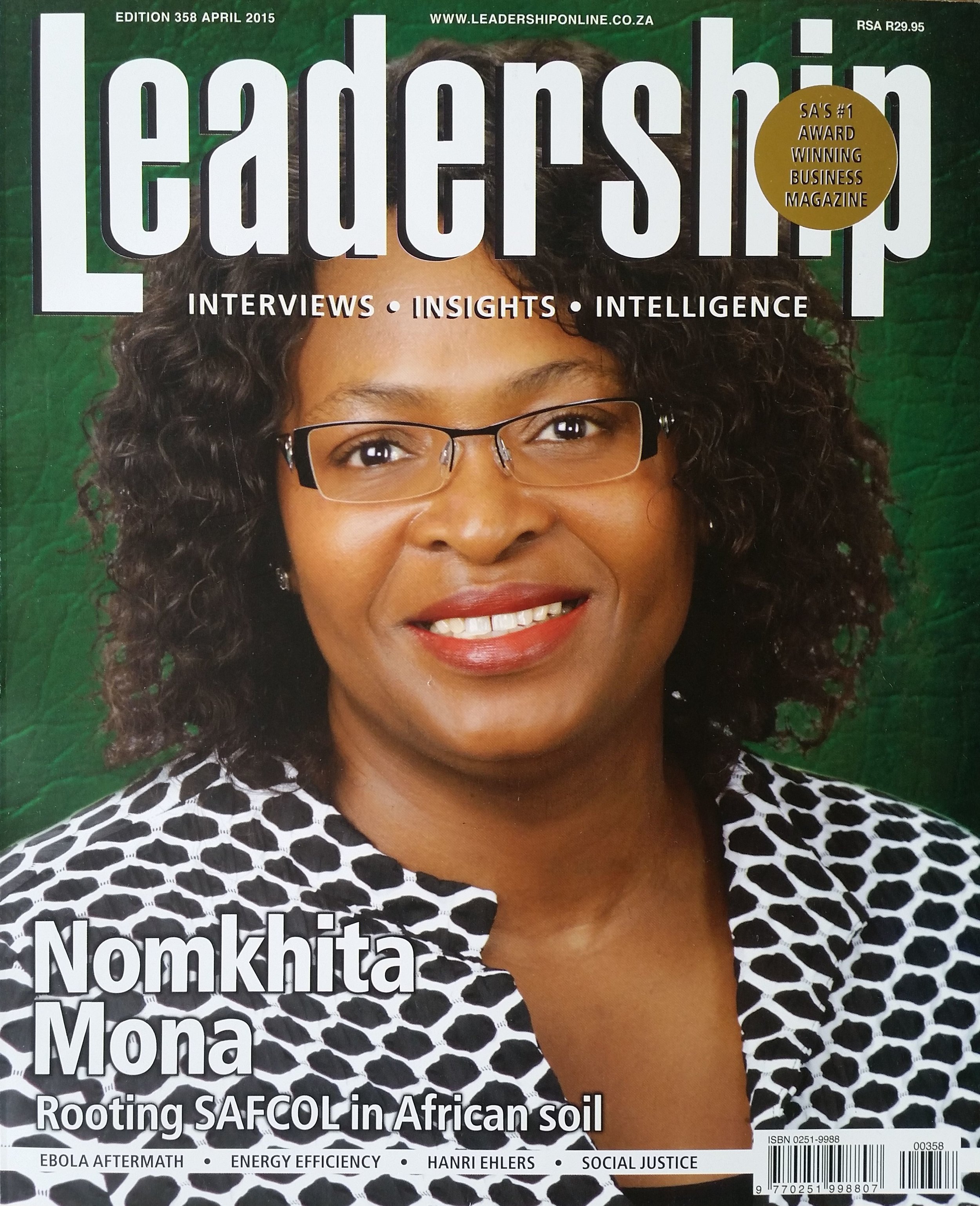 Leadership magazine LIO global nadia read thaele
