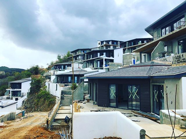 Second phase almost complete @tamarindhills . No filter on the last pic! Uninterrupted sea views, tropical paradise and the benefit of the freedom of a second passport. Antigua, property Investment from USD 200 000. @rufusgobat
