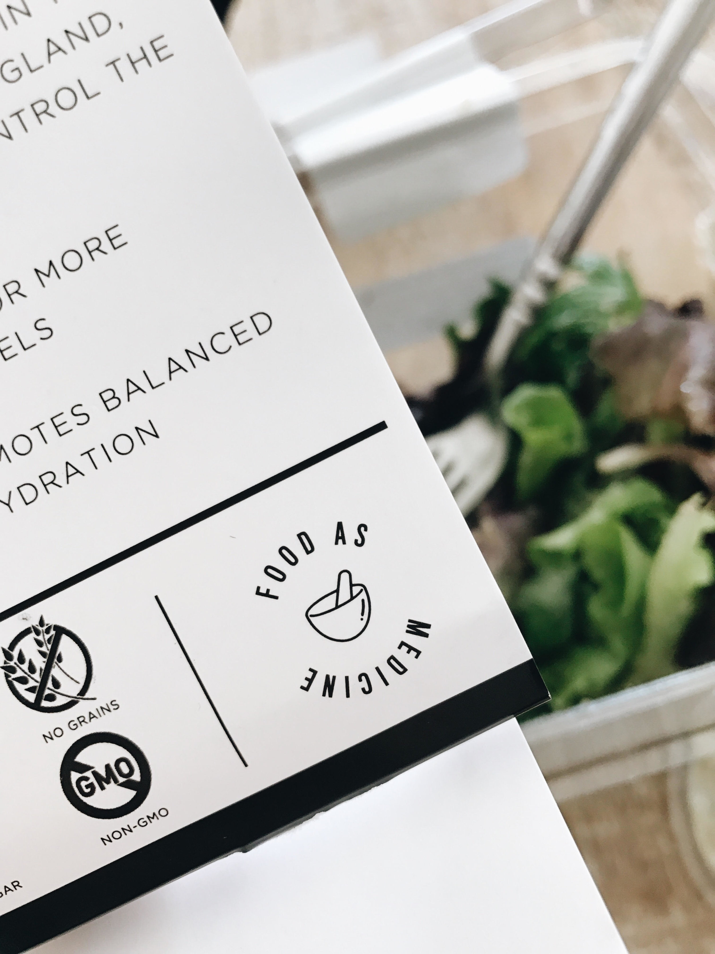 "FOOD AS MEDICINE"