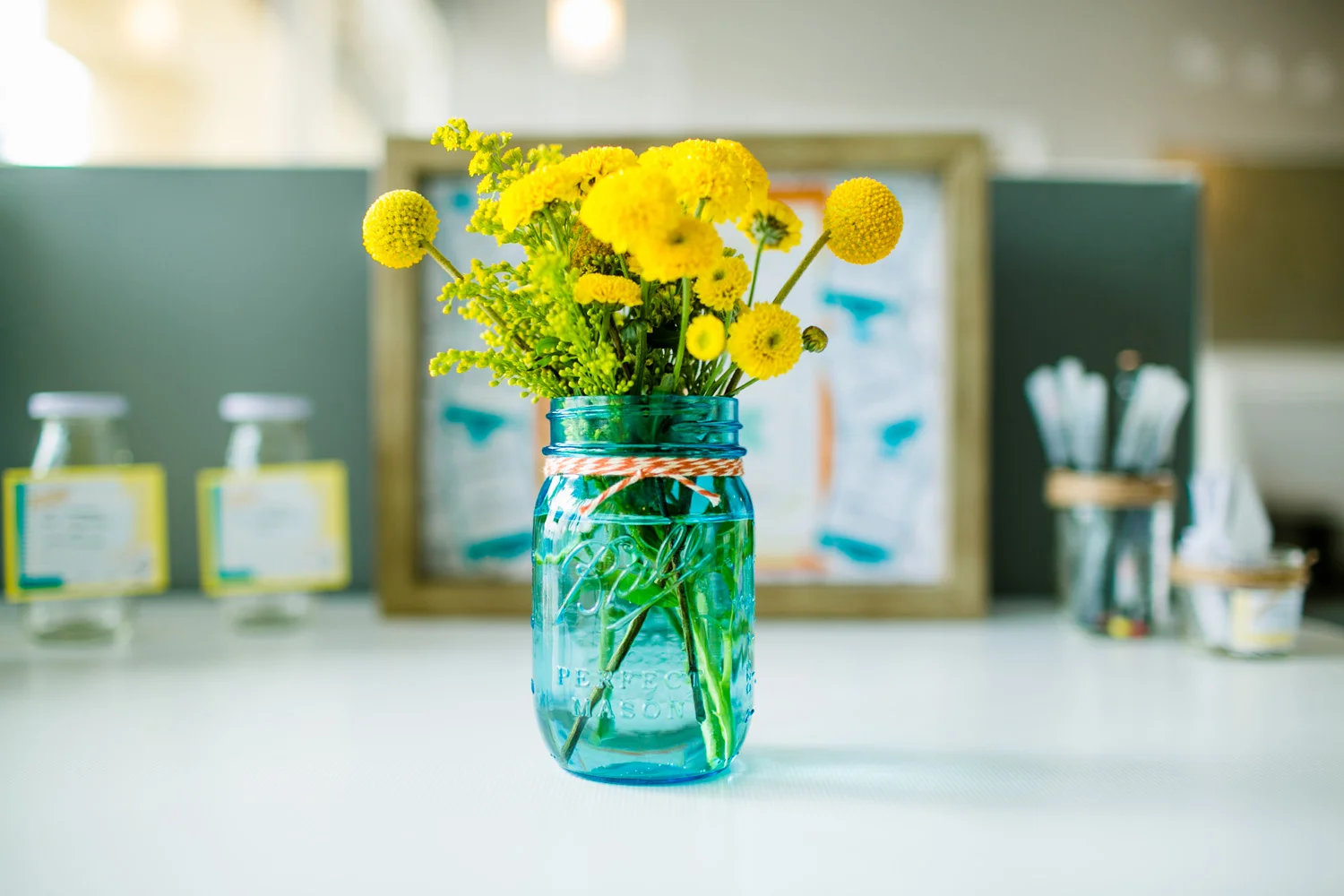  skyboxeventproductions.com | 1st Birthday Party at Chubby Cheek Cafe with Orange, Blue, Yellow, and Green Details | Skybox Event Productions | Conrad Lim Photography | Southern California Birthday Party Planning and Design 