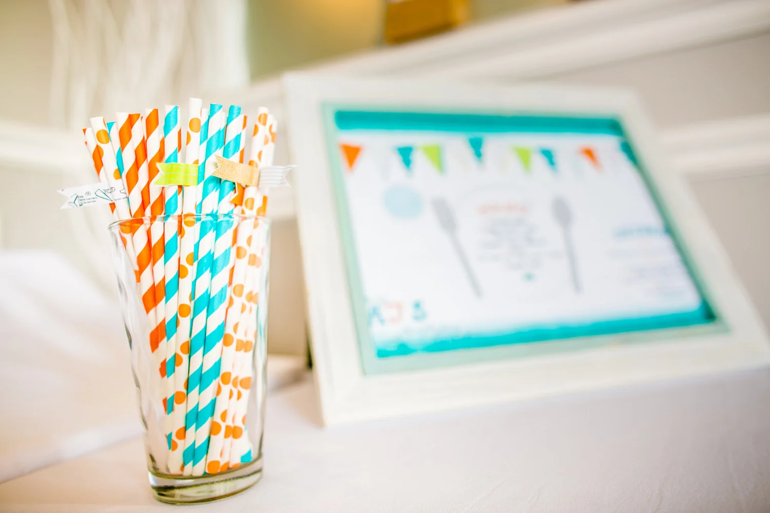  skyboxeventproductions.com | 1st Birthday Party at Chubby Cheek Cafe with Orange, Blue, Yellow, and Green Details | Skybox Event Productions | Conrad Lim Photography | Southern California Birthday Party Planning and Design 