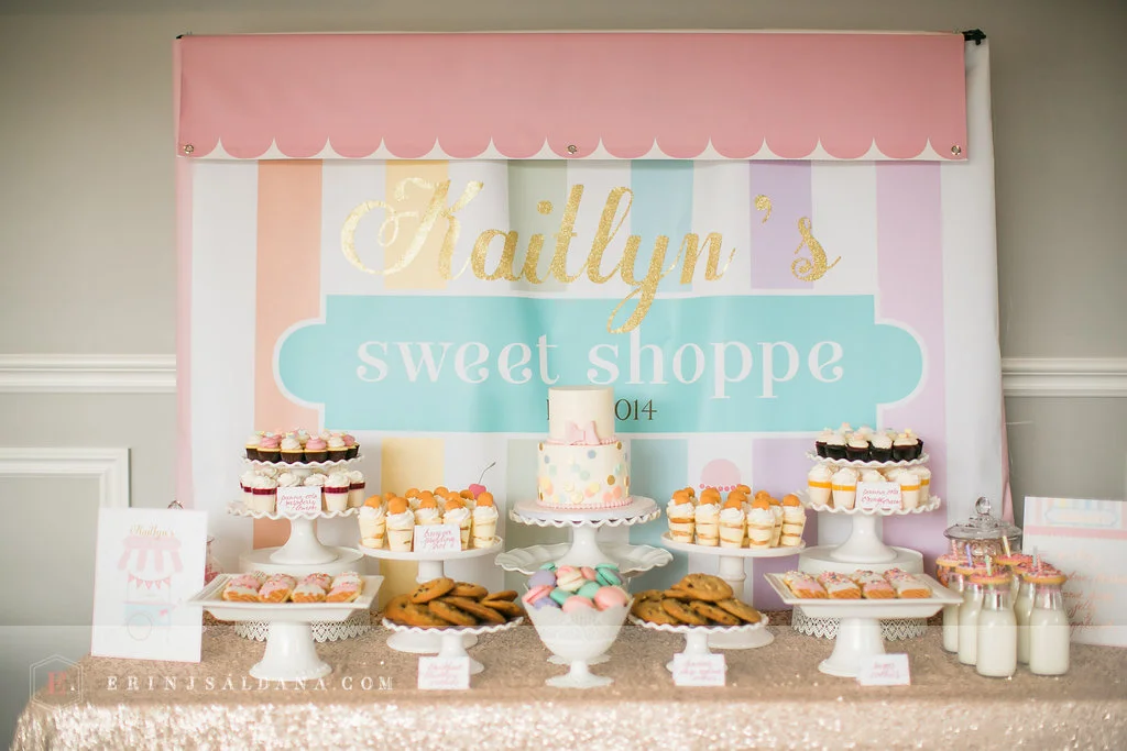 skyboxeventproductions.com | Chubby Cheek Cafe 1st Birthday Party with Pink and Mint Green Details | Skybox Event Productions | Erin J Saldana Photography | Los Angeles Birthday Party Planning and Design 