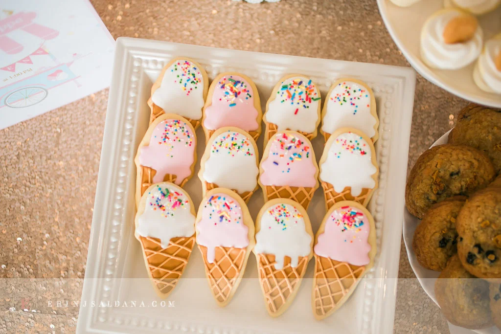  skyboxeventproductions.com | Chubby Cheek Cafe 1st Birthday Party with Pink and Mint Green Details | Skybox Event Productions | Erin J Saldana Photography | Los Angeles Birthday Party Planning and Design 