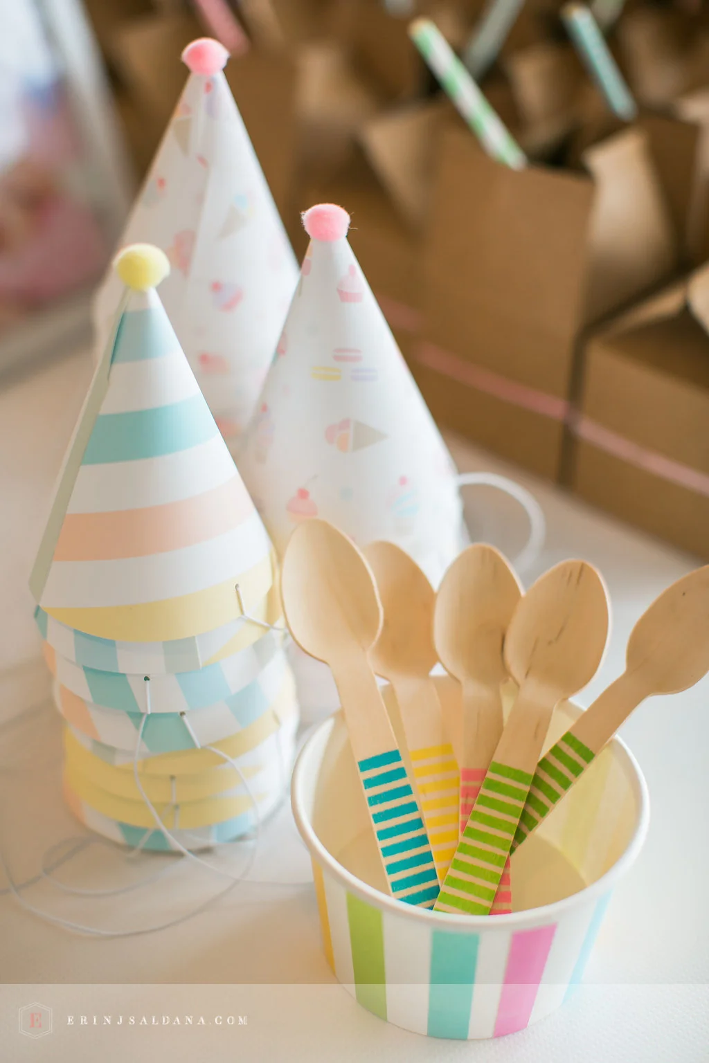  skyboxeventproductions.com | Chubby Cheek Cafe 1st Birthday Party with Pink and Mint Green Details | Skybox Event Productions | Erin J Saldana Photography | Los Angeles Birthday Party Planning and Design 