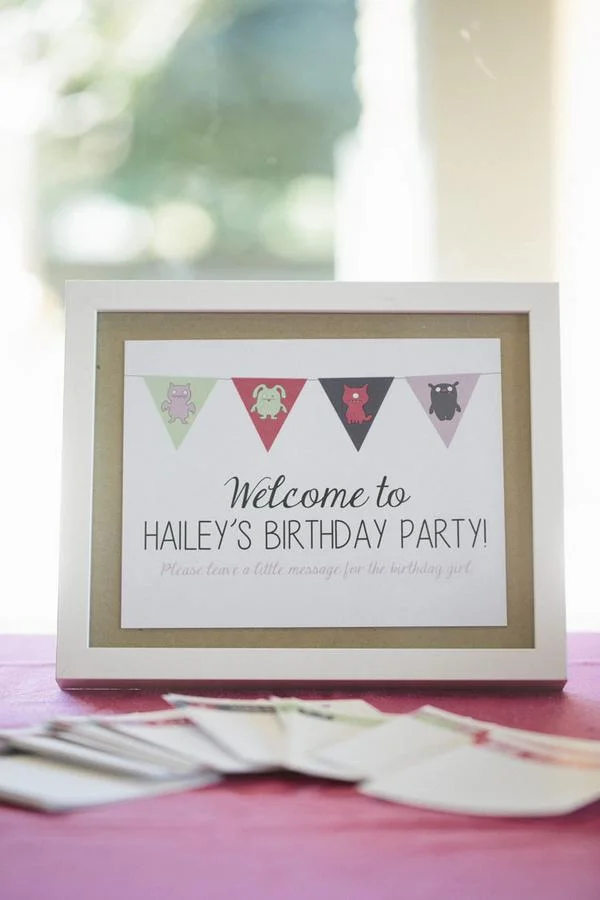  skyboxeventproductions.com | Ugle Dolls 1st Birthday Party with Purple, Pink and Mint Green Details | Skybox Event Productions | Caroline Tran Photography | Los Angeles Birthday Party Planning and Design 
