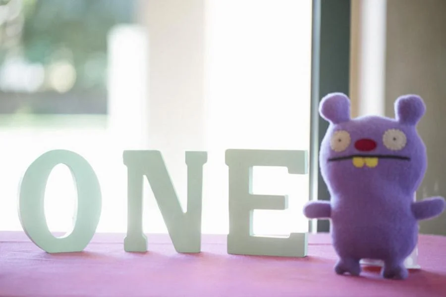  skyboxeventproductions.com | Ugle Dolls 1st Birthday Party with Purple, Pink and Mint Green Details | Skybox Event Productions | Caroline Tran Photography | Los Angeles Birthday Party Planning and Design 