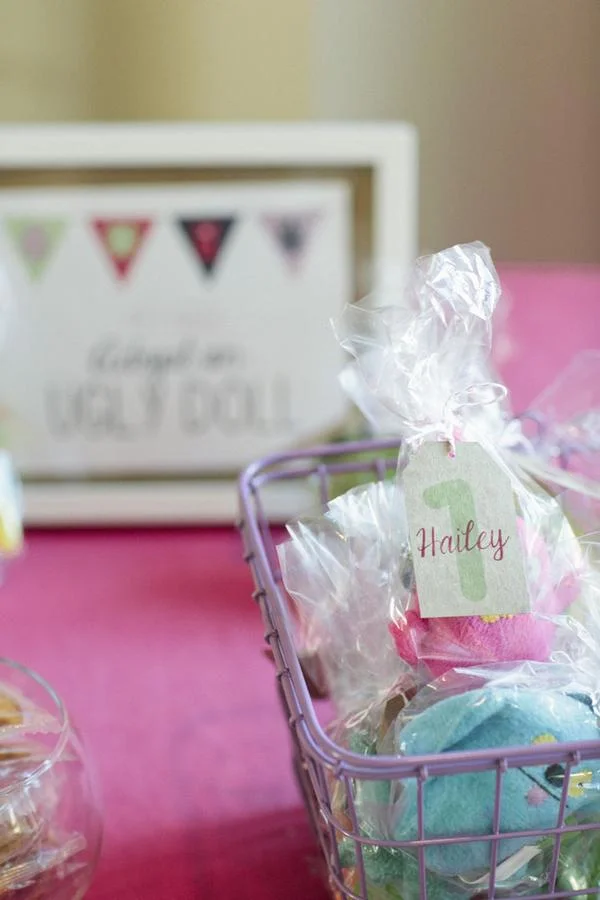  skyboxeventproductions.com | Ugle Dolls 1st Birthday Party with Purple, Pink and Mint Green Details | Skybox Event Productions | Caroline Tran Photography | Los Angeles Birthday Party Planning and Design 
