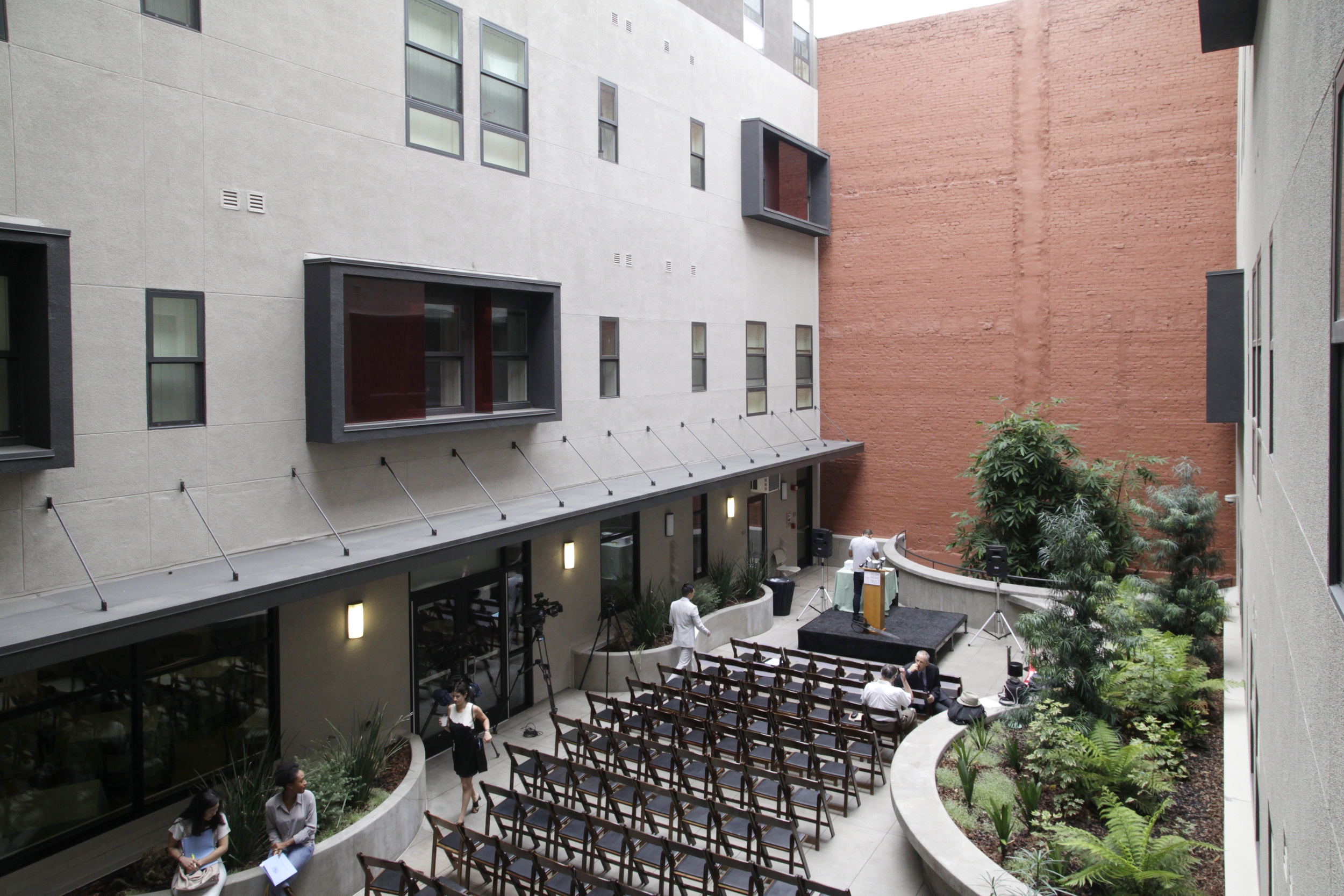  skyboxeventproductions.com | New Pershing Apartment Grand Opening | Skybox Event Productions | Southern California Corporate Event Design and Planning | Skid Row Housing Trust | Downtown Los Angeles 