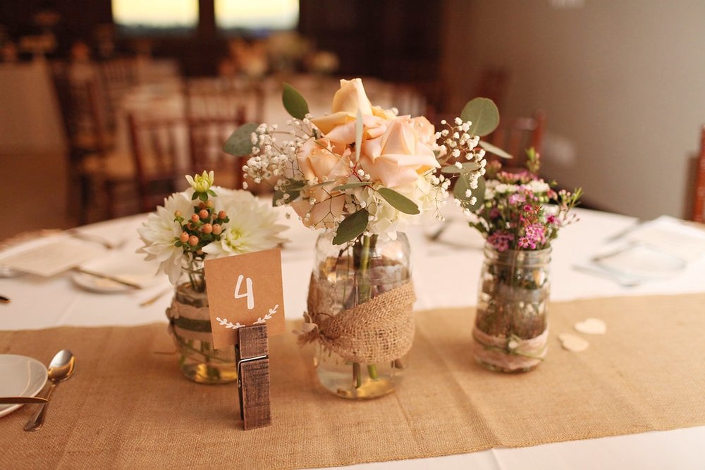 How to Make Your Own Rustic Wedding Decorations — Skybox Event ...