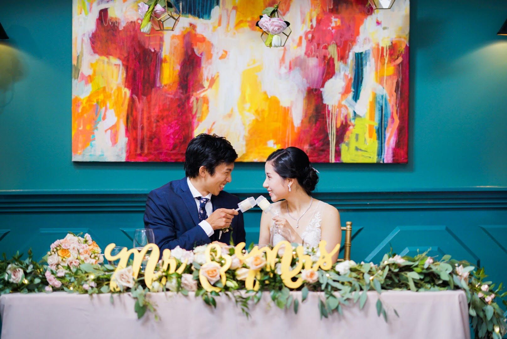  skyboxeventproductions.com | Colorful Weddings | Los Angeles Wedding Planner and Designer | Skybox Event Productions | Photos by James Lee | Wedding at The Fig House 