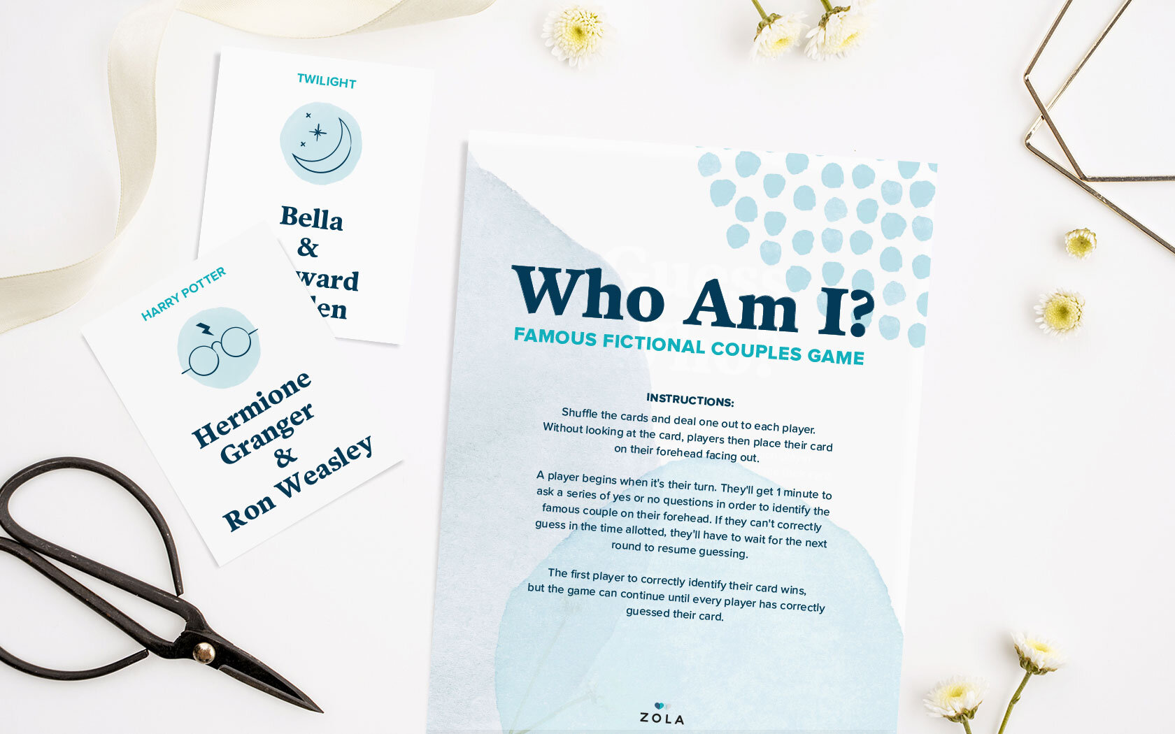 Newlywed Game Questions &amp; Fun Wedding Printables — Skybox Event Productions