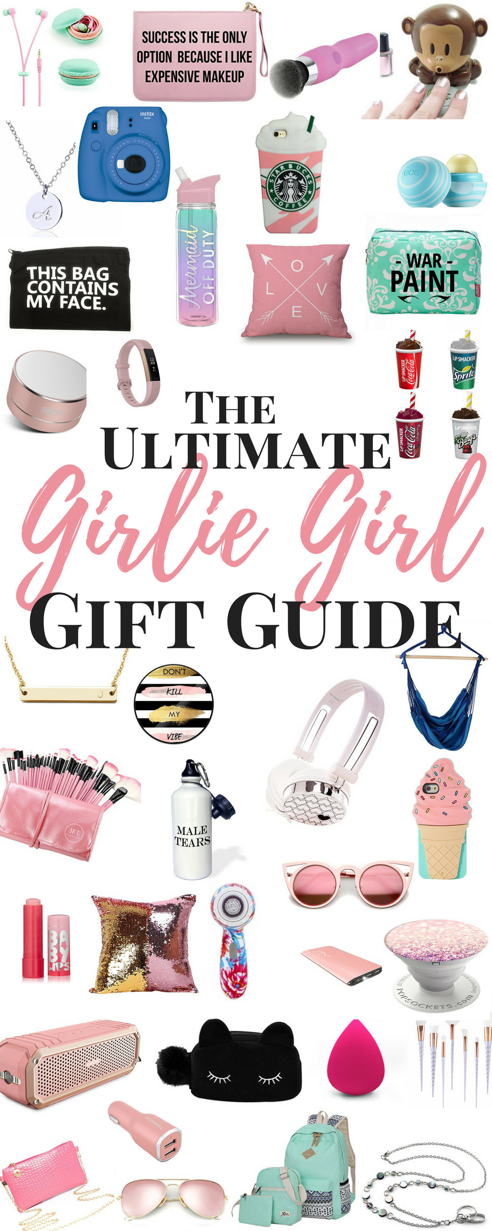  Gift Ideas for her - Girlie Girl Gift Guide. Looking for gift ideas for your best friend/bestie? Maybe a gift idea for teenage girls, or gift ideas for other women in your life? Here is a great Gift Guide for her. Lots of Gifts for the girly girl on your list! 
