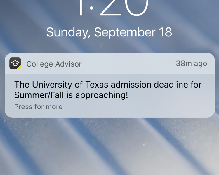 Push notifications