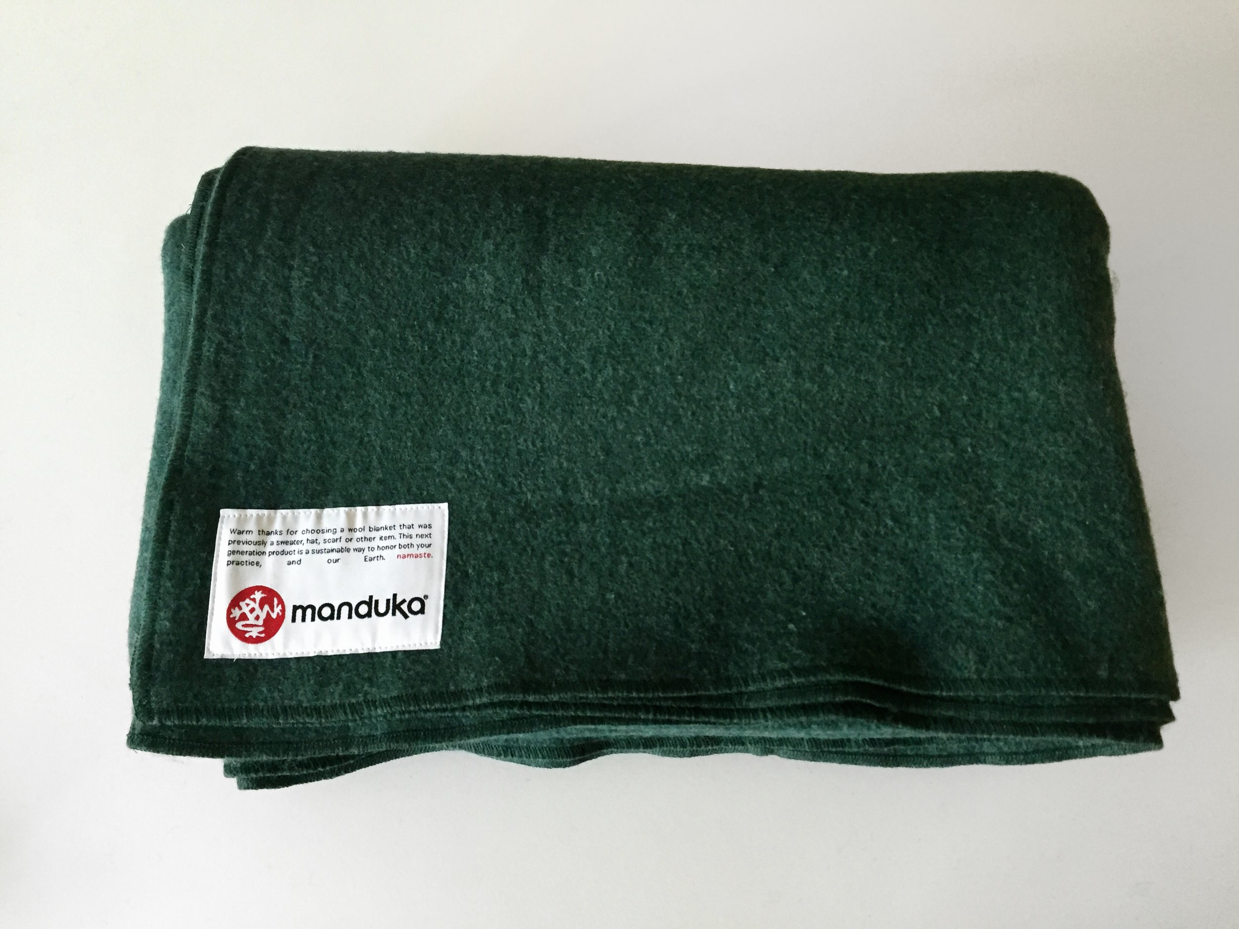 manduka wool blanket
