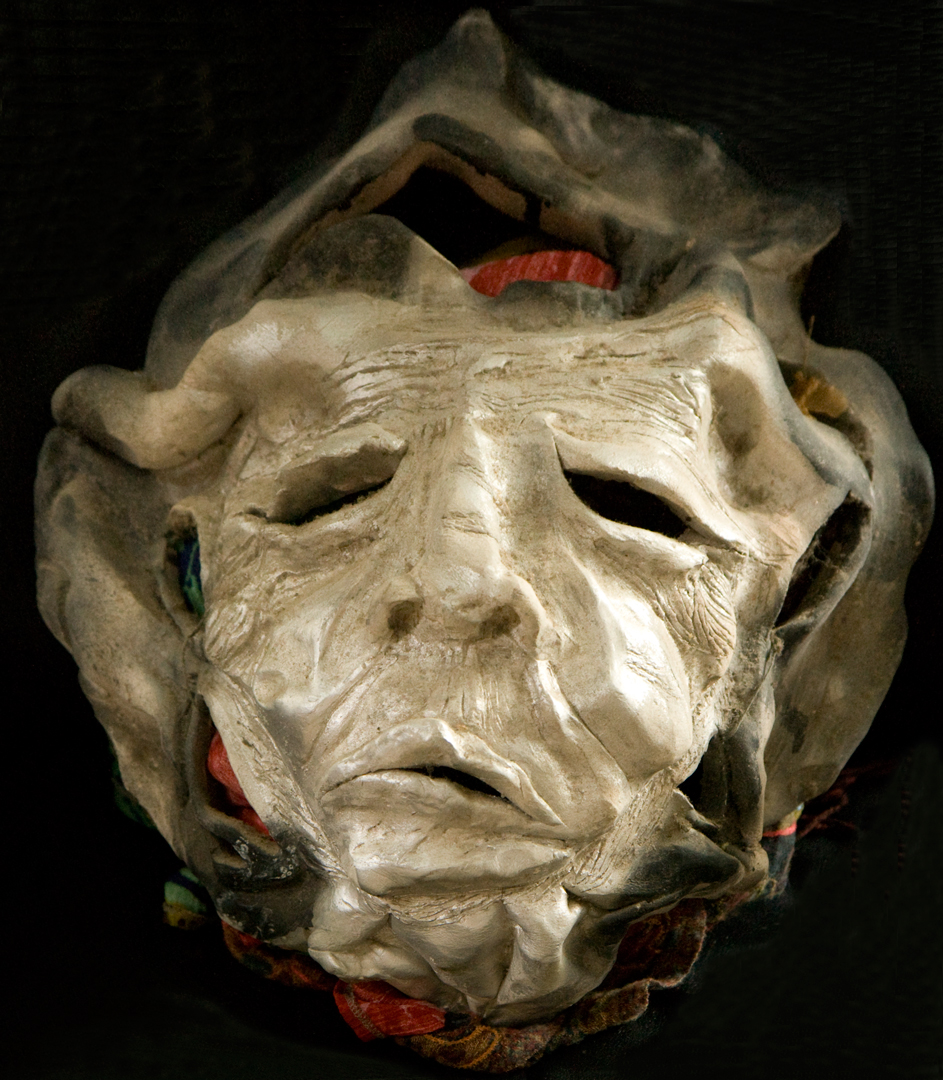 Old Woman, ceramic, 1988