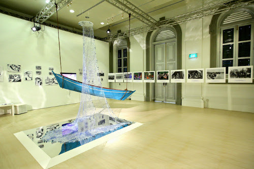 新加坡奥朗劳特施华洛世奇水晶渔网展