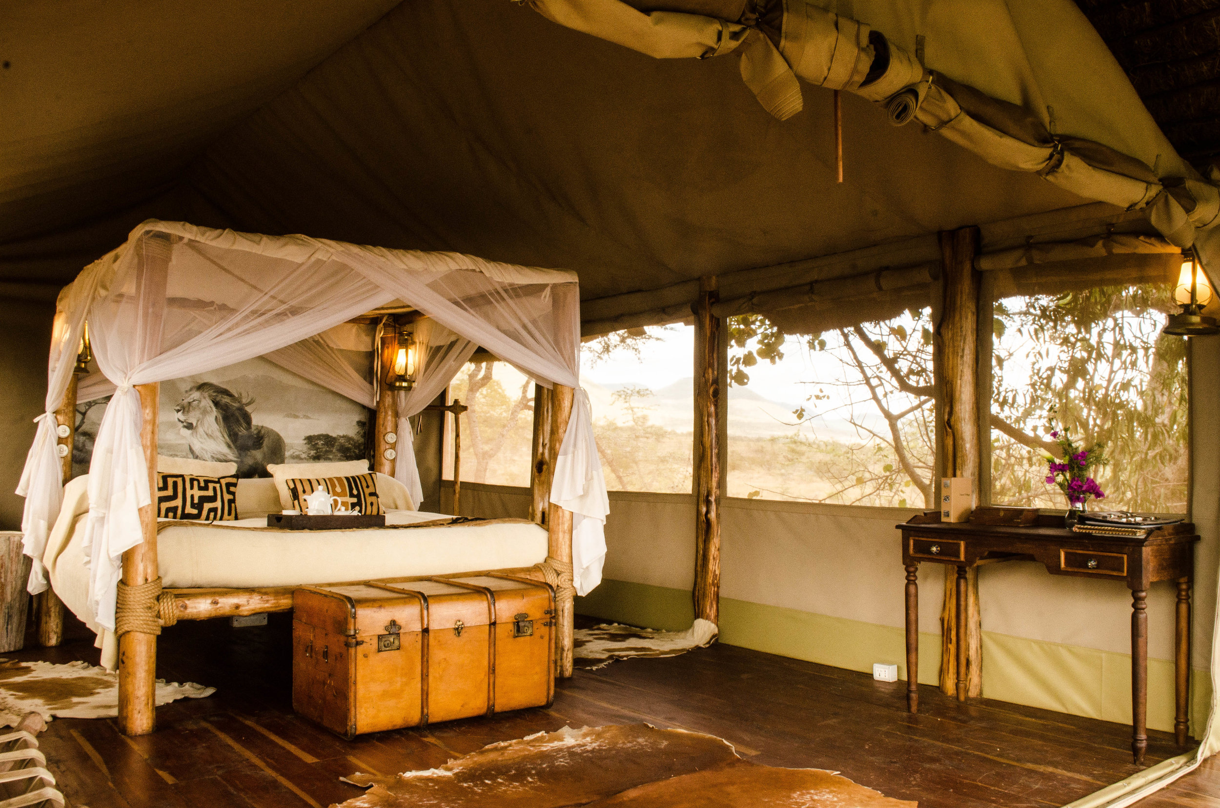  Kilimanjaro tented cottage 