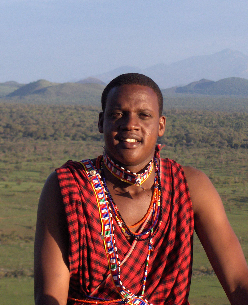  Samson Parashina - Head Guide &amp; President of the Maasai Wilderness Conservation Trust 