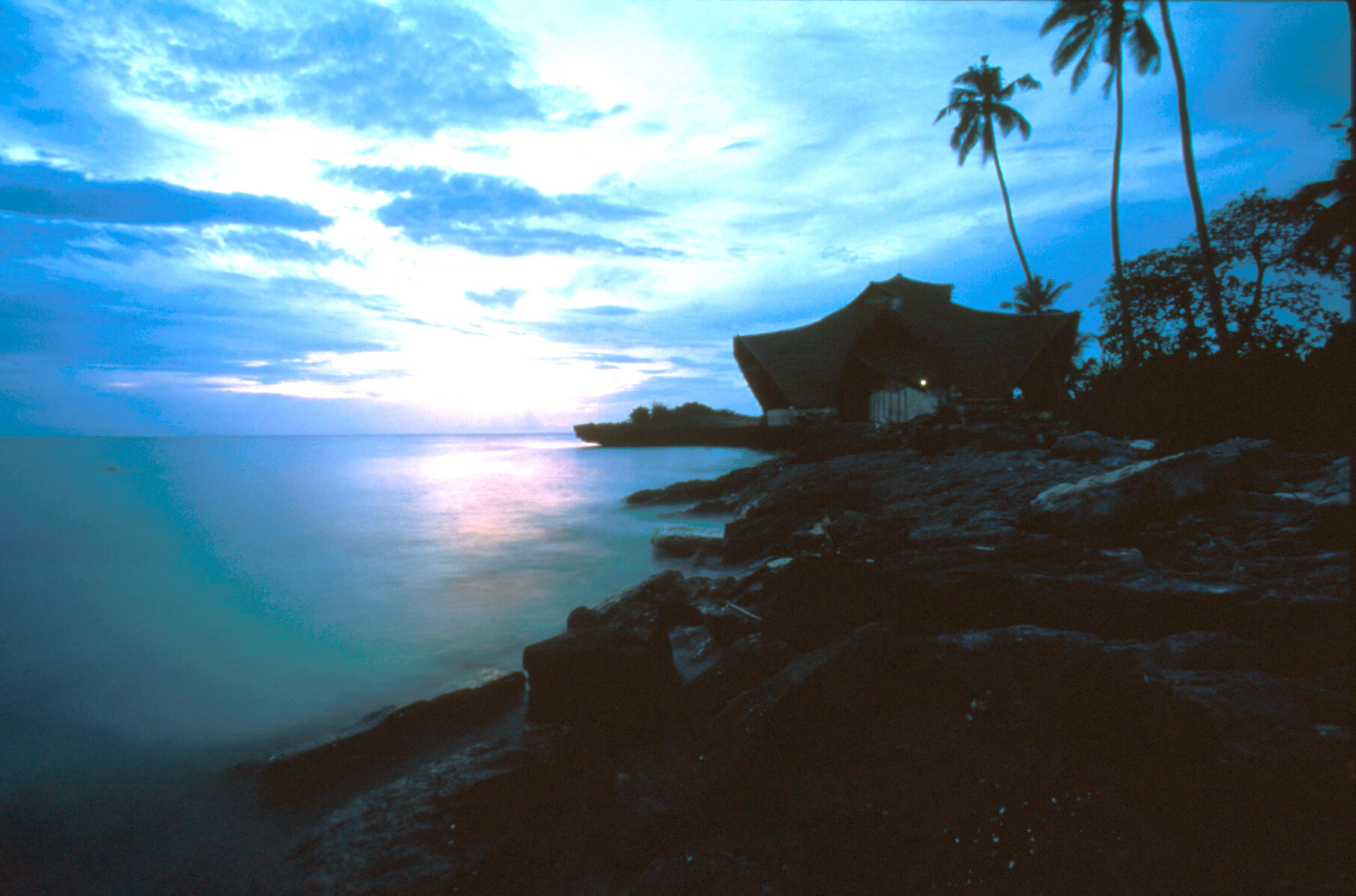 Sunset, Chumbe Island