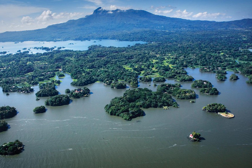 The Isletas de Granada on Lake Nicaragua