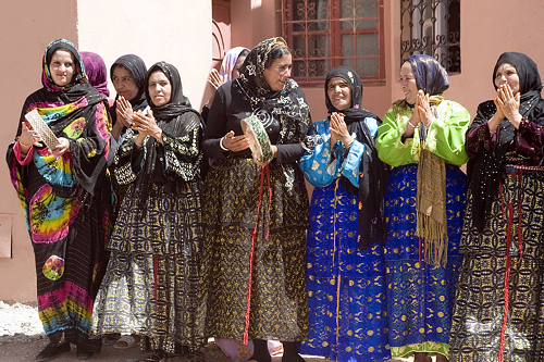 Local women - Education For All - Der Asni opening celebration