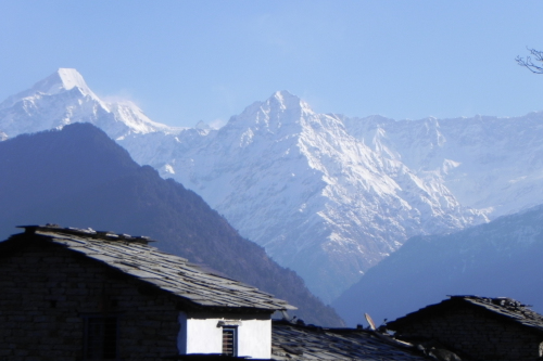 India Dhurr village, Pindar Valley &amp; Mountains