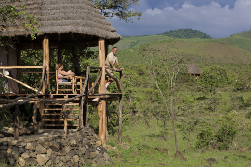  Longido tented cottage balcony 