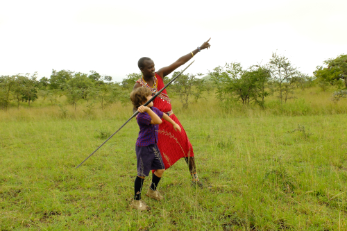  Kids can learn warrior skills from the Maasai 