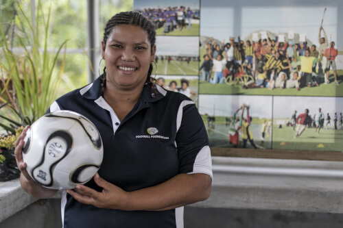  Football Foundation programme manager Natasha Bredekam 