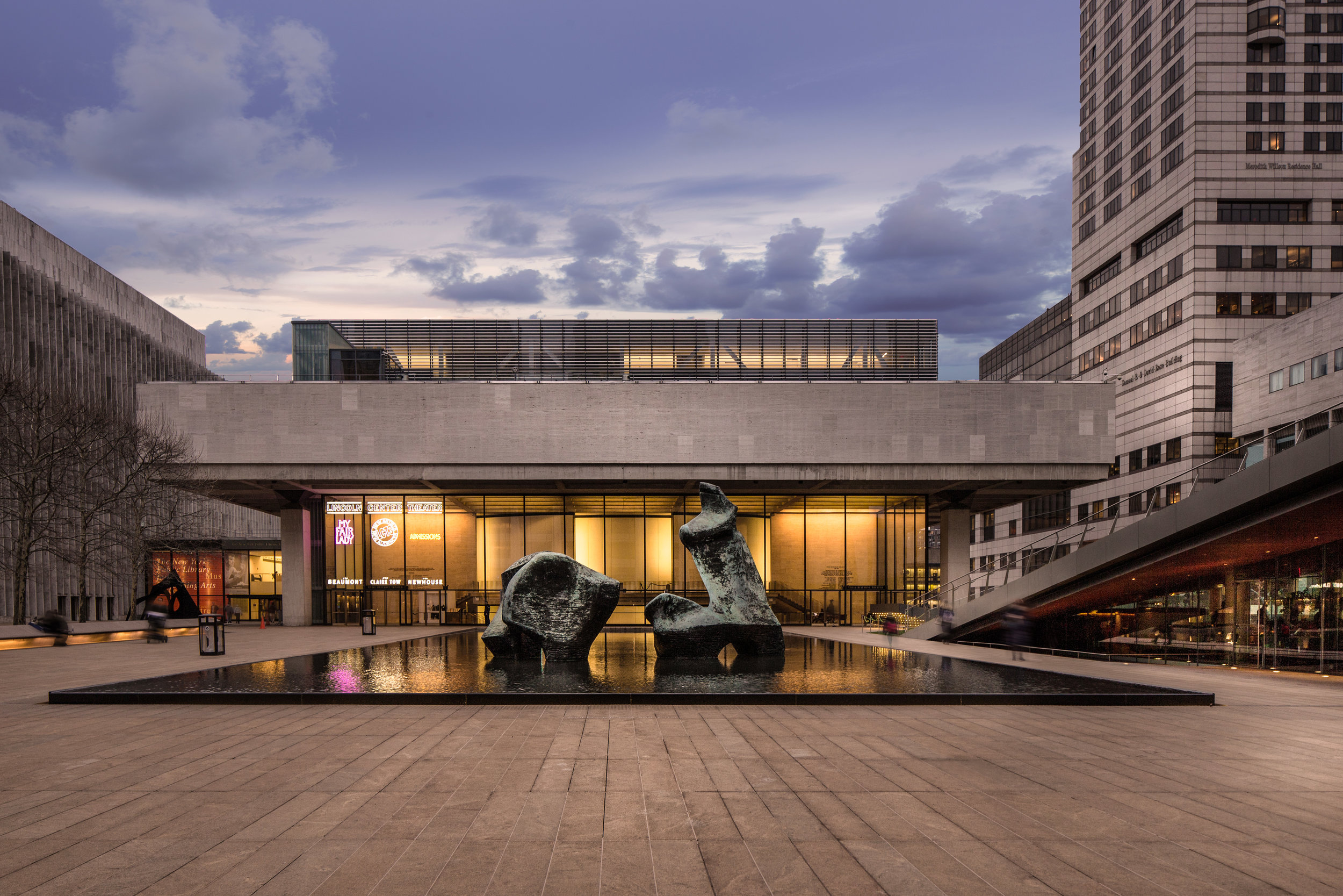 Architectural Photography - Lincoln Center Dusk