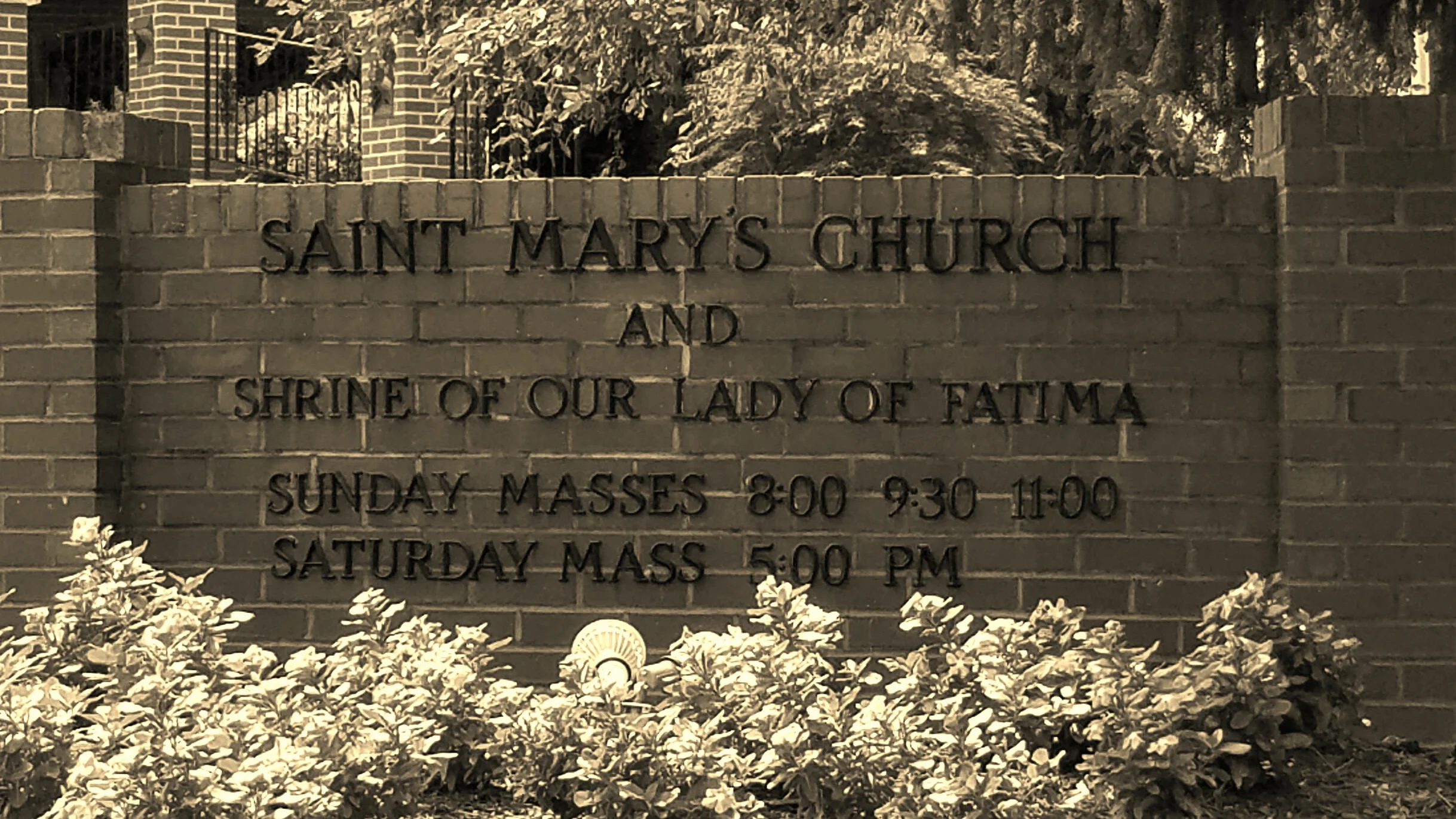History — Saint Mary's Parish & Shrine of Our Lady of Fatima